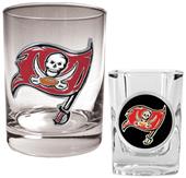 NFL Tampa Bay Buccaneers Rocks Glass / Shot Glass