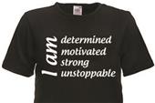 1 Line Sports I Am... Running T-Shirt