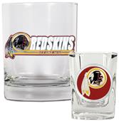 NFL Washington Redskins Rocks Glass / Shot Glass