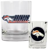 NFL Denver Broncos Rocks Glass / Shot Glass
