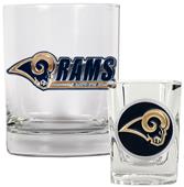 NFL St. Louis Rams Rocks Glass / Shot Glass