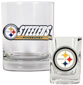 NFL Pittsburgh Steelers Rocks Glass / Shot Glass