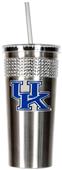 NCAA Kentucky Stainless Bling Tumbler Straw