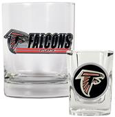 NFL Atlanta Falcons Rocks Glass / Shot Glass