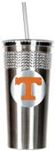 NCAA Tennessee Vols Stainless Bling Tumbler Straw