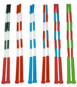 Plastic Segmented Jump Ropes - Braided Nylon