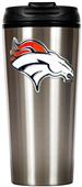 NFL Denver Broncos 16oz Slim Travel Tumbler