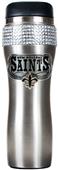 NFL New Orleans Saints Stainless Bling Tumbler