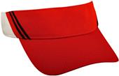 OC Sports Visor with 2 Rows of Contrast Stitching