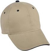 OC Sports Contrast Sandwich, Button, Eyelets Cap OC Sports Contrast Sandwich, Button, Eyelets Cap