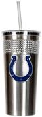 NFL Indianapolis Colts 16oz Bling Tumbler w/ Straw