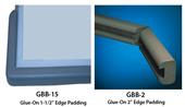Glue-On Edge Pad 1-1/2"/2" Basketball Backboards