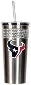 NFL Houston Texans 16oz Bling Tumbler w/ Straw