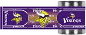 NFL Minnesota Vikings Metallic Wrap Can Holders