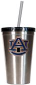 NCAA Auburn Tigers Stainless Steel 16oz Tumbler