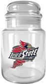 NCAA Iowa State Cyclones Glass Candy Jar