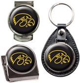 NCAA Hawkeyes Key Chain Money Clip & Magnet Set