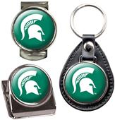 NCAA Michigan St Key Chain Money Clip & Magnet Set