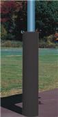 Basketball Pro-Style Round Protector Pads 6' H EA