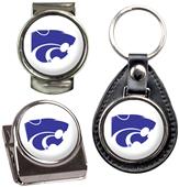 NCAA Kansas St Key Chain Money Clip & Magnet Set