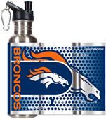 NFL Denver Broncos Stainless Steel Water Bottle