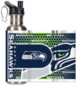 NFL Seattle Seahawks Stainless Steel Water Bottle