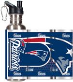 NFL New England Patriots Stainless Water Bottle