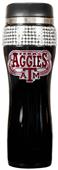 Texas A&M Black Stainless Bling Travel Tumbler