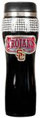 NCAA USC Black Stainless Bling Travel Tumbler