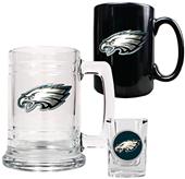 NFL Philadelphia Eagles Tankard/Mug/Shot Glass Set