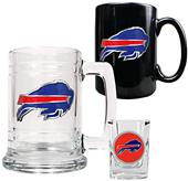 NFL Buffalo Bills Tankard/Mug/Shot Glass Set