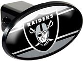 NFL Oakland Raiders Oval Trailer Hitch Cover