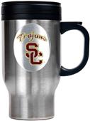 NCAA USC Trojans Stainless Steel Travel Mug 16oz.