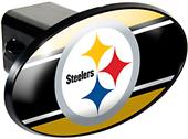 NFL Pittsburgh Steelers Oval Trailer Hitch Cover