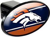 NFL Denver Broncos Oval Trailer Hitch Cover