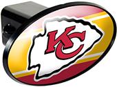 NFL Kansas City Chiefs Oval Trailer Hitch Cover