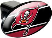 NFL Tampa Bay Buccaneers Oval Trailer Hitch Cover
