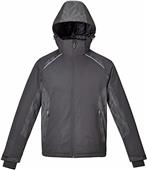 North End Mens Linear Insulated Jacket W/Print