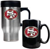 NFL San Francisco 49ers Travel Mug & Coffee Mug