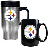 NFL Pittsburgh Steelers Travel Mug & Coffee Mug