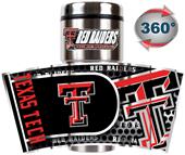 Texas Tech Travel Tumbler Hi-Def Metallic Graphics