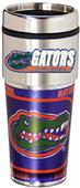 NCAA Gators Travel Tumbler Hi-Def Metallic Graphic