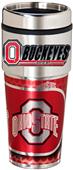 Ohio State Travel Tumbler Hi-Def Metallic Graphics