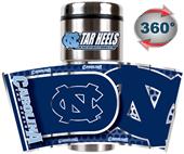 Tar Heels Travel Tumbler Hi-Def Metallic Graphics