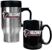 NFL Atlanta Falcons Travel Mug & Coffee Mug Set