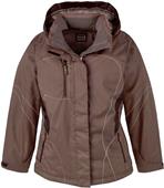 North End Sport Traverse Ladies Textured Jacket