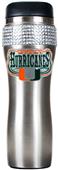 NCAA Miami Stainless Steel Bling Travel Tumbler