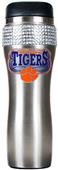 NCAA Clemson Stainless Steel Bling Travel Tumbler