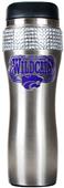 Kansas State Stainless Steel Bling Travel Tumbler