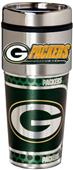 NFL Green Bay Packers Tumbler w/ Metallic Wrap